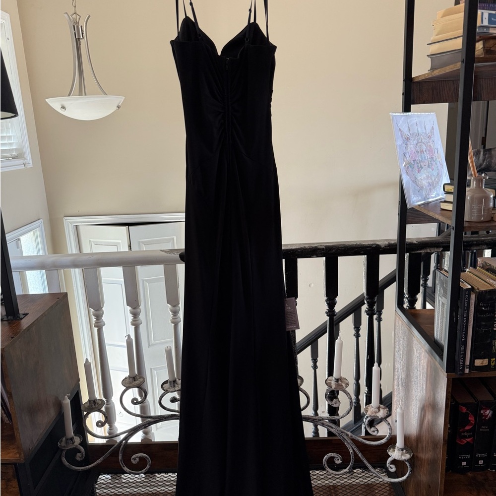 Le Chateau Elegant Black Evening Gown